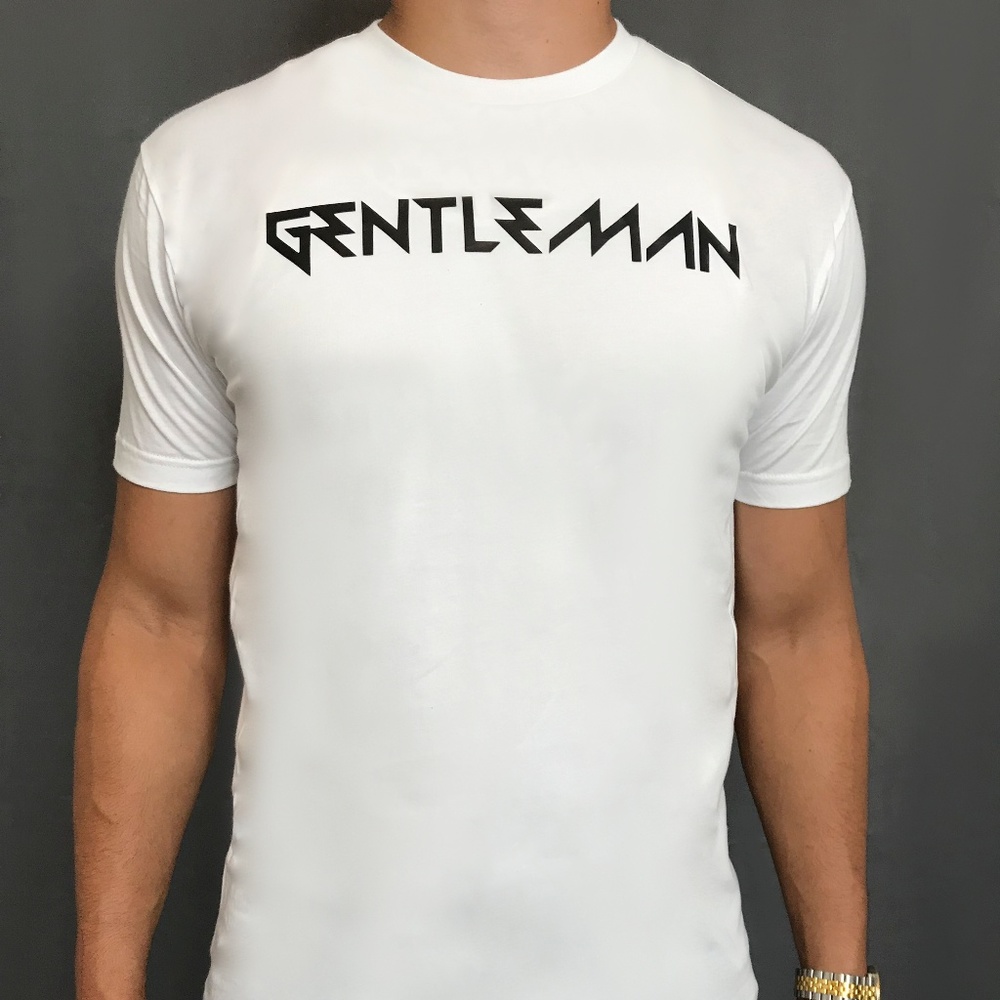 Gentleman Apparels White G Text G Tee